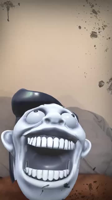 Preview for a Spotlight video that uses the Mr Chuckle Teeth Lens