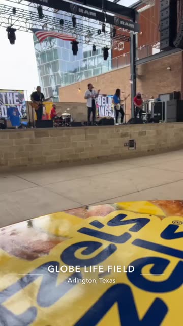 Preview for a Spotlight video that uses the texas rangers Lens