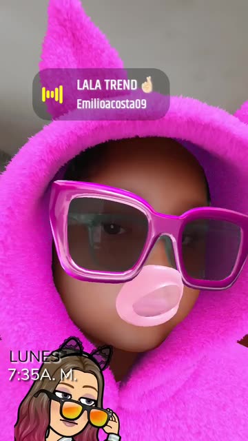 Preview for a Spotlight video that uses the Cute Hoodie Lens