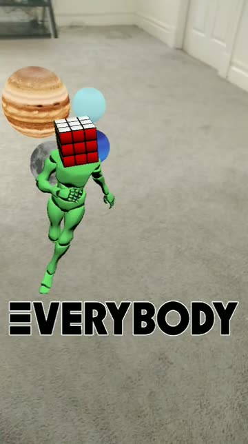 Preview for a Spotlight video that uses the Rubik Everybody Lens
