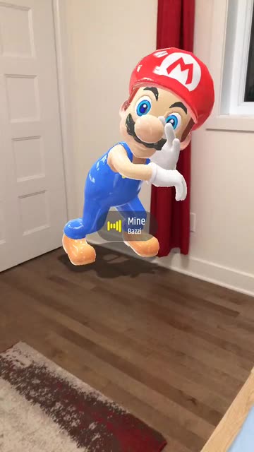 Preview for a Spotlight video that uses the Mario Uprock Dance Lens
