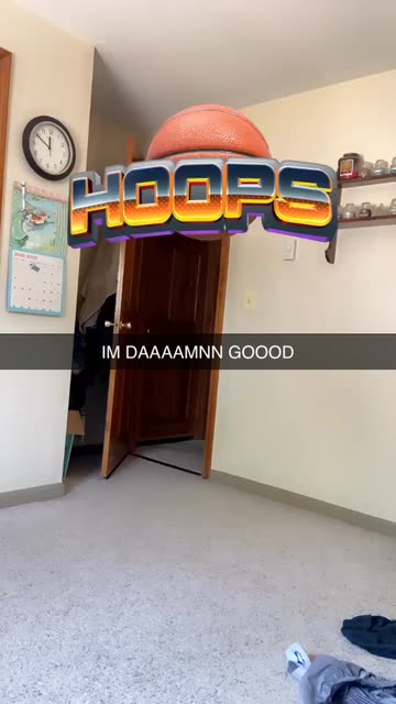 Preview for a Spotlight video that uses the Hoops Lens