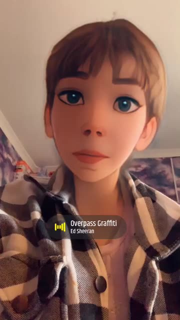 Preview for a Spotlight video that uses the Cute Anime Lens