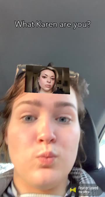 Preview for a Spotlight video that uses the What Karen are you Lens