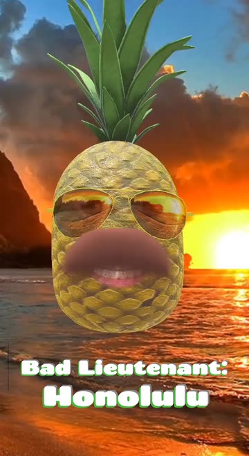 Preview for a Spotlight video that uses the Pineapple Cop Lens