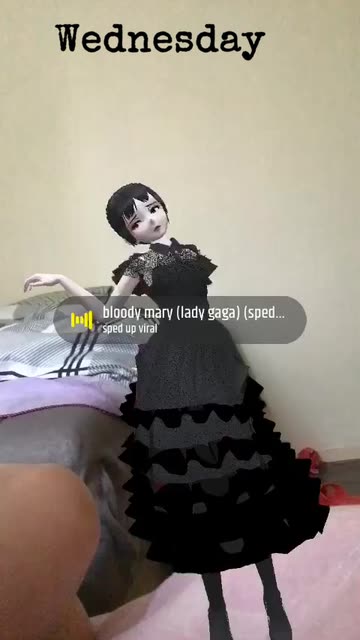 Preview for a Spotlight video that uses the Wednesday Dance Lens