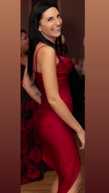 Kate in a Stunning Red Dress  A Moment of Elegance and