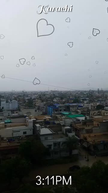 Preview for a Spotlight video that uses the Raining Hearts Lens