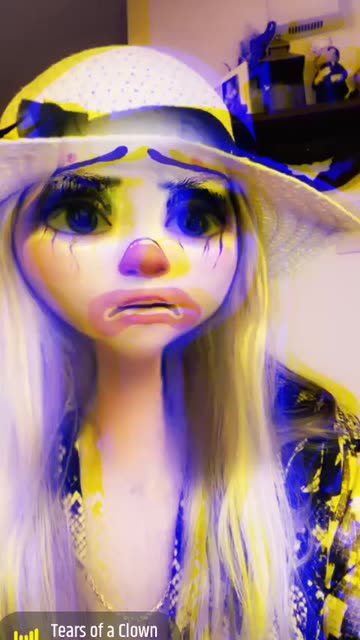 Preview for a Spotlight video that uses the TEARS OF THE CLOWN Lens