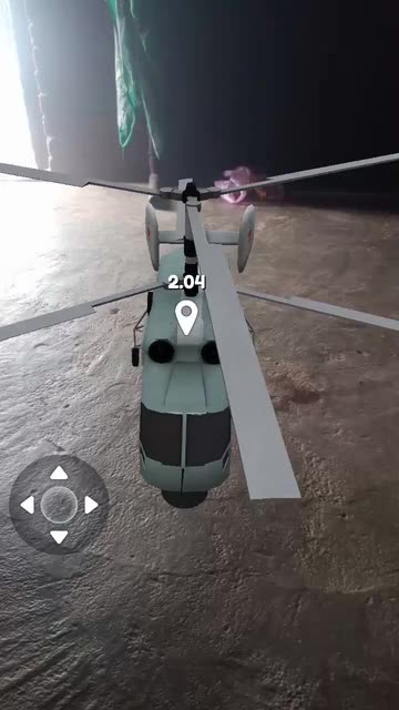 Preview for a Spotlight video that uses the Rc Heli Lens