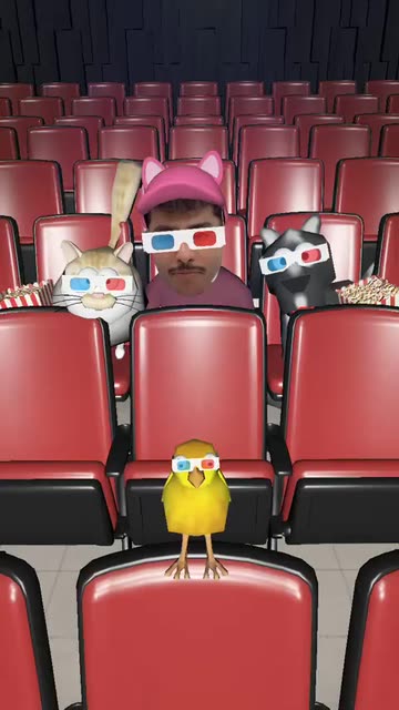 Preview for a Spotlight video that uses the in the Movies Lens