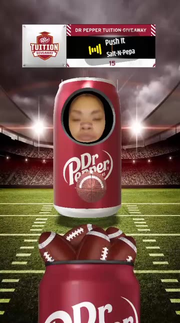 Preview for a Spotlight video that uses the Dr Pepper Tuition Lens