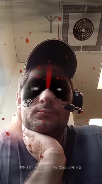 Preview for a Spotlight video that uses the ritual mask viking Lens