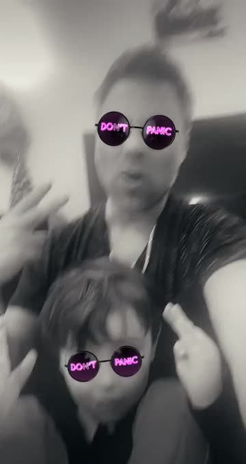 Preview for a Spotlight video that uses the Don't Panic  Lens
