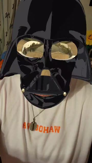 Preview for a Spotlight video that uses the Darth Vader Lens