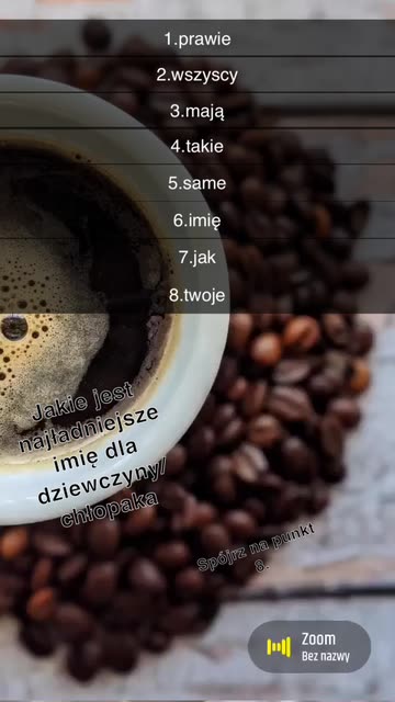 Preview for a Spotlight video that uses the Wallpaper Coffee 1 Lens