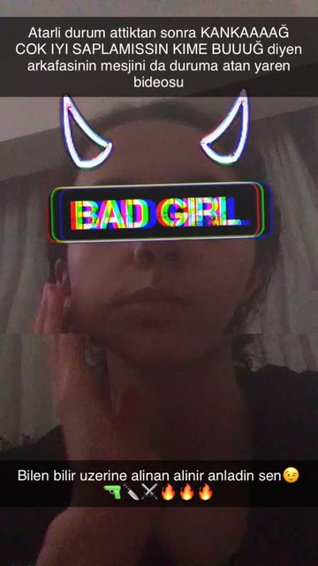 Preview for a Spotlight video that uses the Bad GirL Lens