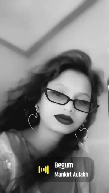Preview for a Spotlight video that uses the Cat Eye Sunglasses Lens