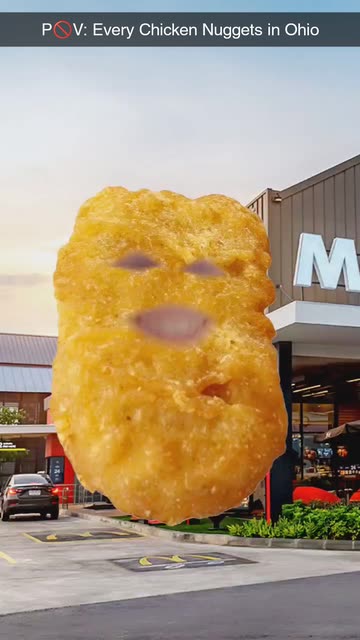 Preview for a Spotlight video that uses the Chicken Nugget Lens