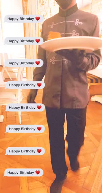 Preview for a Spotlight video that uses the Happy Birthday Lens