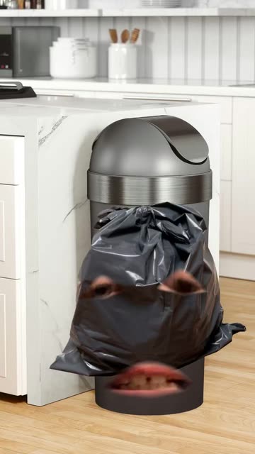 Preview for a Spotlight video that uses the Garbage bag Lens