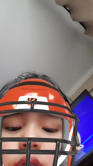 Preview for a Spotlight video that uses the Bengals Helmet Lens