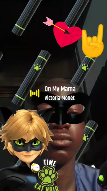 Preview for a Spotlight video that uses the Chat Noir Plagg Lens