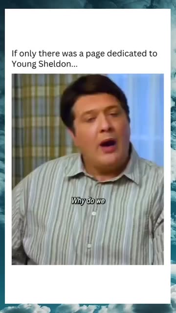 Young Sheldon Funniest Moments Videos
