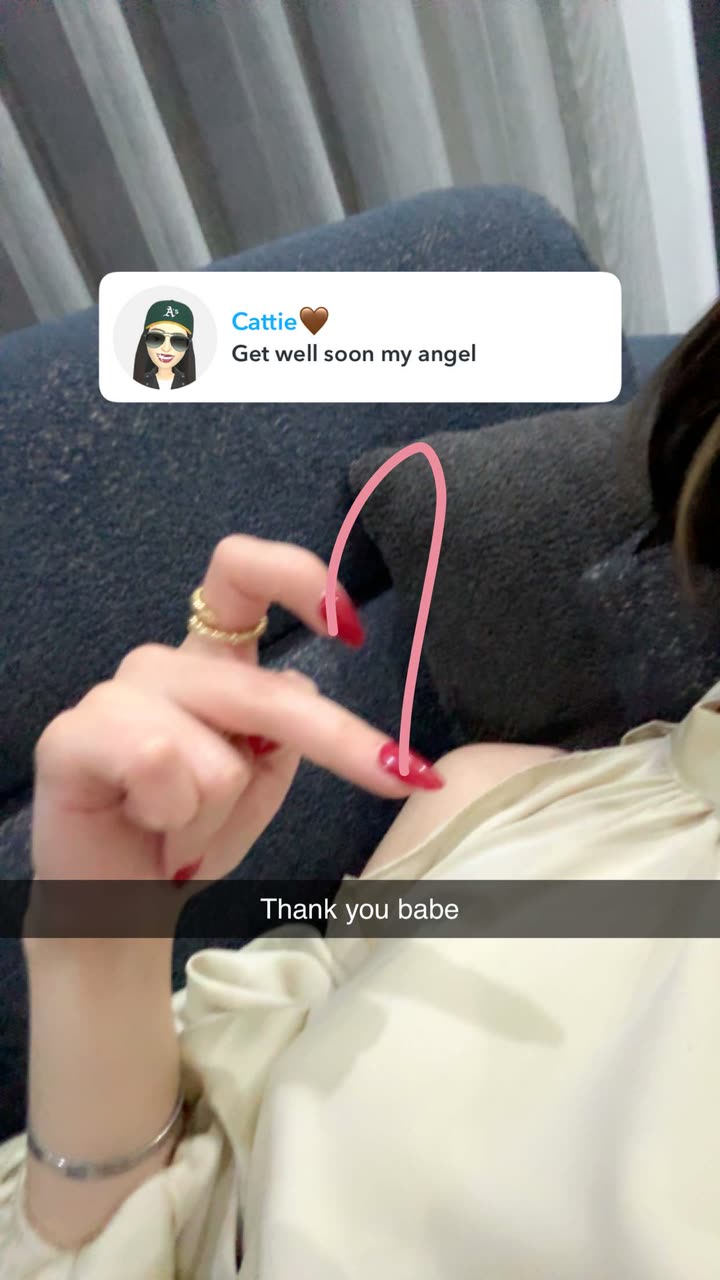 محتوى سناب شات لـ Angel Baby