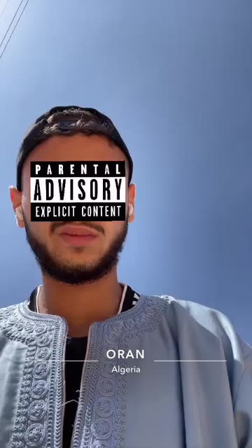 Preview for a Spotlight video that uses the PARENTAL ADVISORY Lens