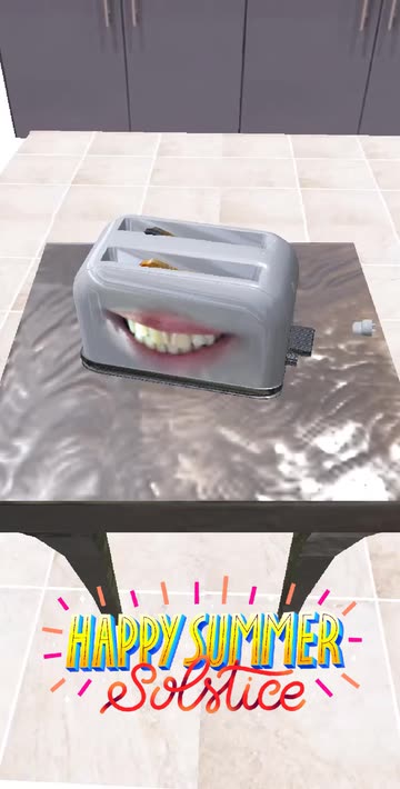 Preview for a Spotlight video that uses the Toast is Ready Lens