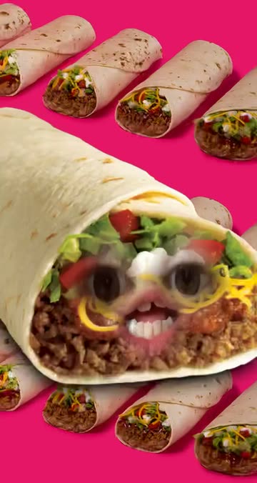 Preview for a Spotlight video that uses the Burrito Face Lens