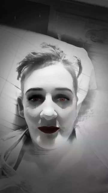 Preview for a Spotlight video that uses the Rainy Day Red Goth Lens