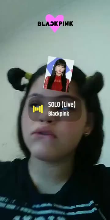 Preview for a Spotlight video that uses the BLACKPINK Lens