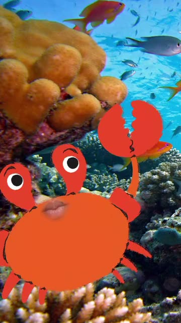 Preview for a Spotlight video that uses the Craby Crab Lens