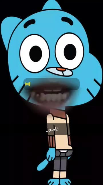 Preview for a Spotlight video that uses the gumball zach face Lens
