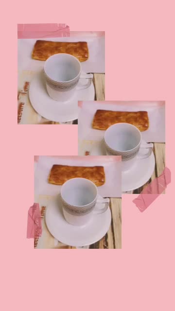 Preview for a Spotlight video that uses the Pink Collage Lens