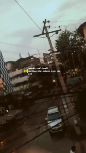 Preview for a Spotlight video that uses the raining Lens