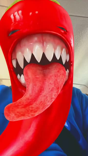 Preview for a Spotlight video that uses the Scary Pepper  Lens