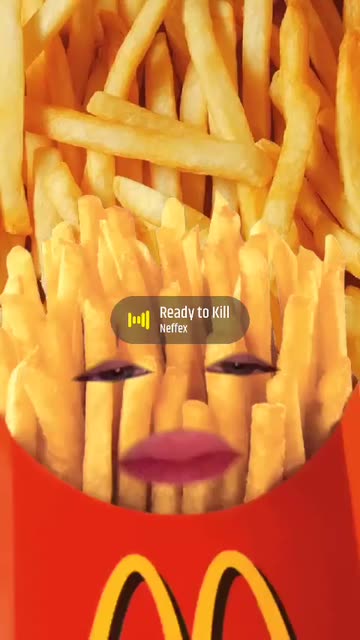 Preview for a Spotlight video that uses the French Fries Lens