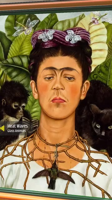 Preview for a Spotlight video that uses the Frida Kahlo Lens