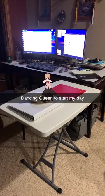 Preview for a Spotlight video that uses the Dancing Queen Lens