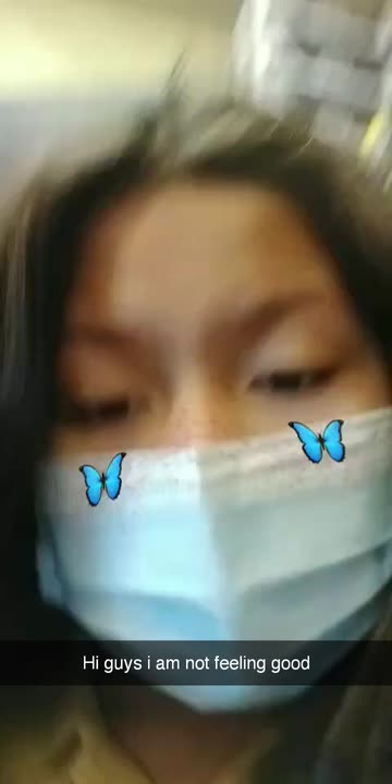 Preview for a Spotlight video that uses the blue butterflies Lens