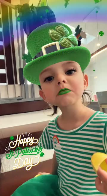 Preview for a Spotlight video that uses the St Patricks Day Lens