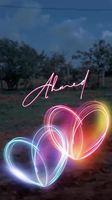Preview for a Spotlight video that uses the My Name Love Lens