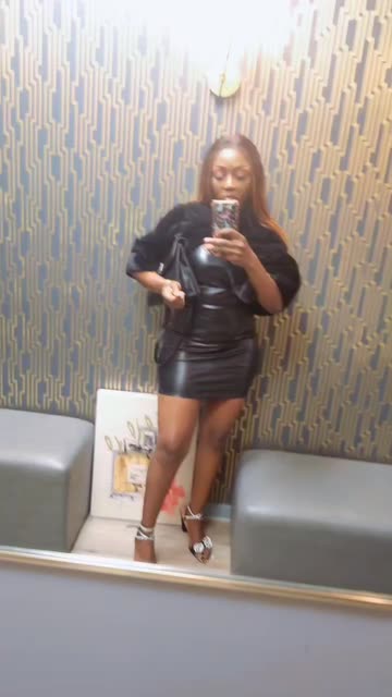 philipp plein leather dress Plein Sud Studded Leather Dress main image 1