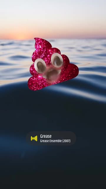 Preview for a Spotlight video that uses the Aesthetic Poop Lens