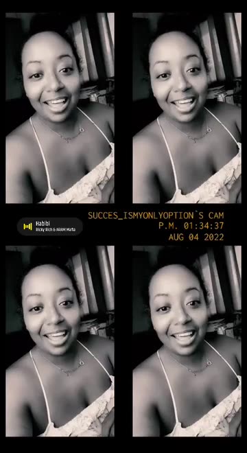 Preview for a Spotlight video that uses the Black&White Collage Lens