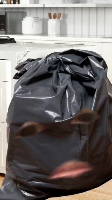 Preview for a Spotlight video that uses the Garbage bag Lens