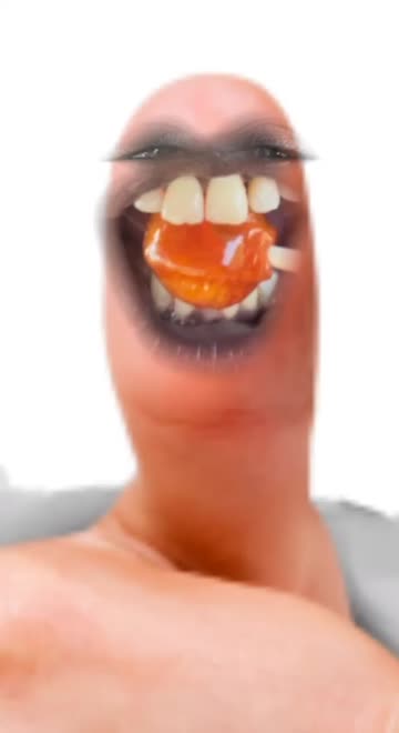 Preview for a Spotlight video that uses the Thumb Face Lens